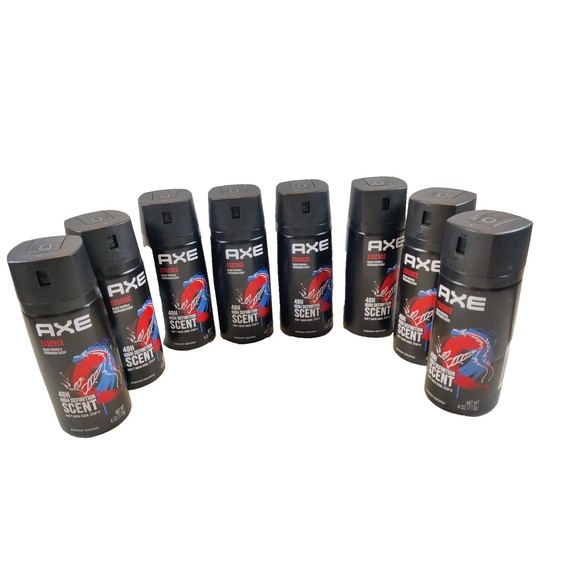 AXE Grooming 8 Cans Of Axe Deodorant Body Spray For Men Essence 48